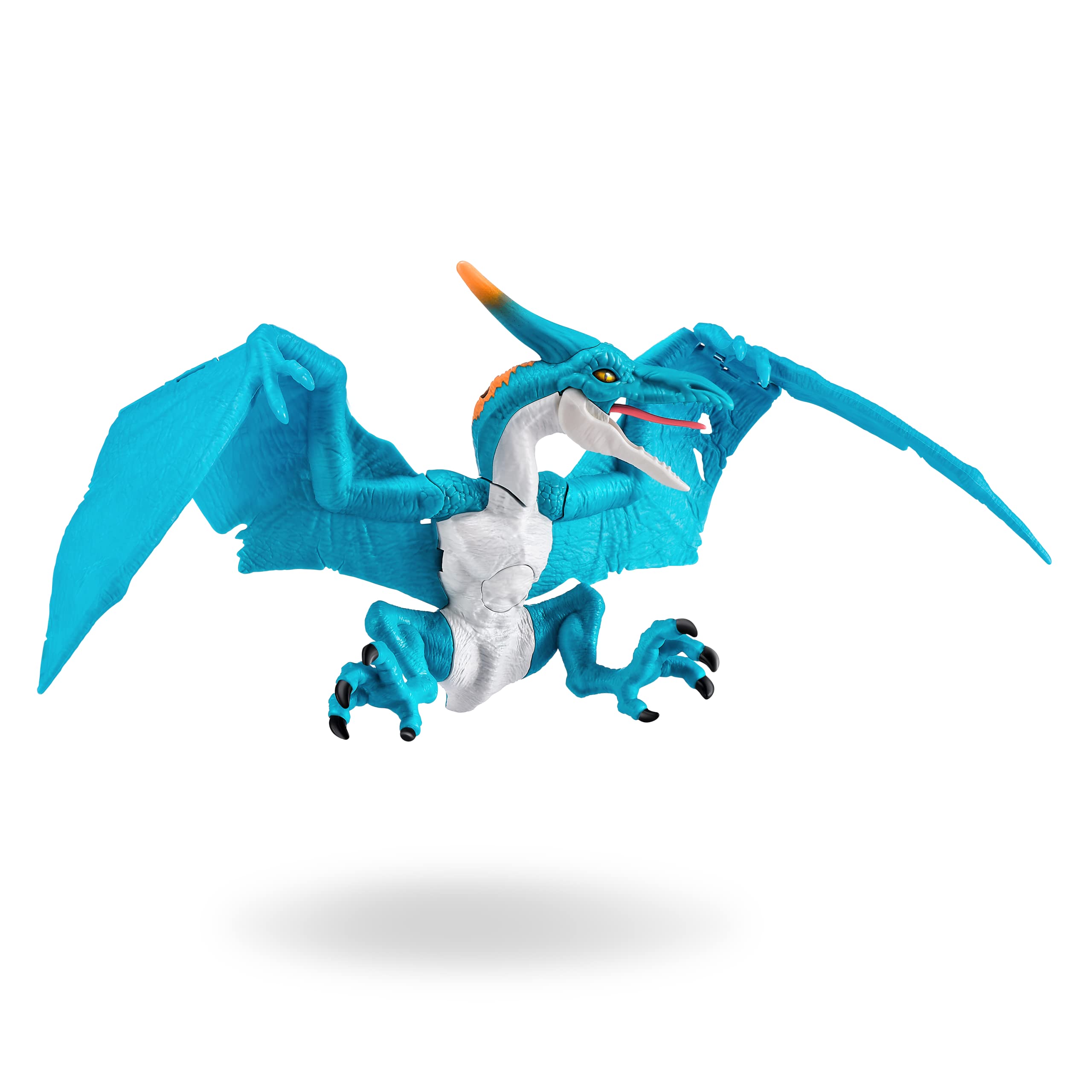 Robo Alive Dino Action Pteradactyl by ZURU Dinosaur Toys, Real Biting Action, Lifelike Roars Sound, Battery-Powered Robotic Interactive Electronic Reptile Toy for Boys
