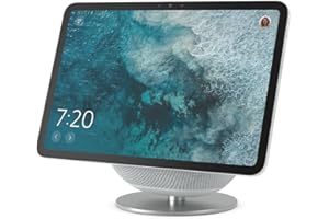 �鶹�� Adjustable Stand, Designed for �鶹�� Echo Show 8 & 11 (2025 releases, sold separately), Glacier White