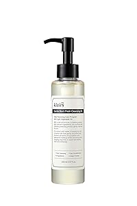 [DearKlairs] Gentle Black Fresh Cleansing Oil, 5.07 Fl Oz, a light and spreadable texture, only 6 ingredients