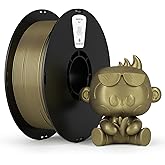 kexcelled PLA Filament 1.75mm,Antique Gold PLA 3D Printer Filament 1kg Spool (2.2lbs),3D Printing Filament Dimensional Accuracy +/-0.03mm,Compatible with Most FDM Printers,Bronze