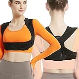 Posture Corrector for Women and Men, Adjustable Upper Back Brace, Breathable Back Support straightener, Providing Pain Relief