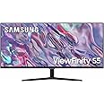 SAMSUNG 34" ViewFinity S50GC Series Ultra-WQHD Monitor, 100Hz, 5ms, HDR10, AMD FreeSync, Eye Care, Borderless Design, PIP, PB