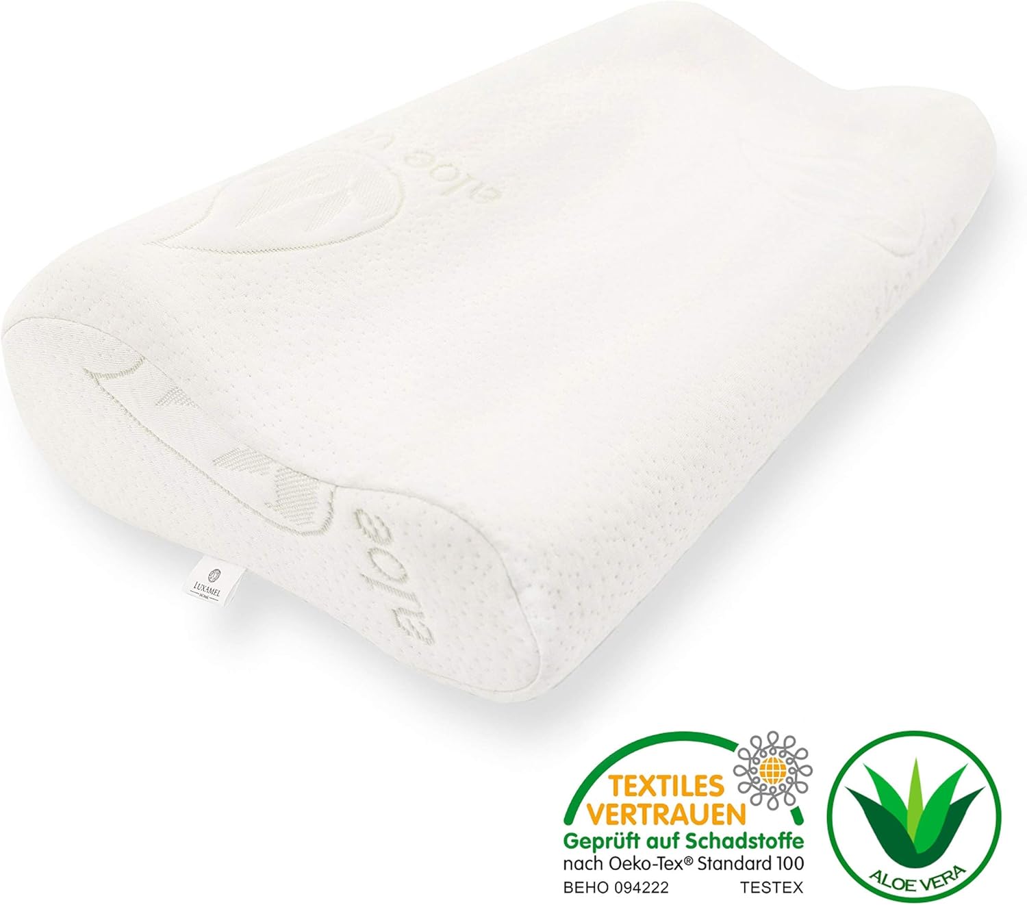 Luxamel Pillow Neck Pillow With Aloe Vera Pillowcase Pillow