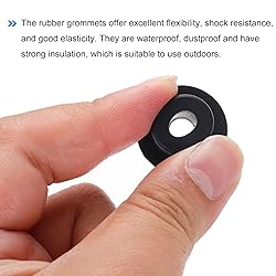 MECCANIXITY 4Pcs T Shape Rubber Grommet Mount Dia