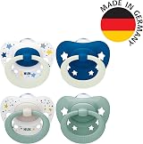 NUK Signature Day & Night Baby Dummy 0-6m Glow Stars 4 Count BPA-Free view 7