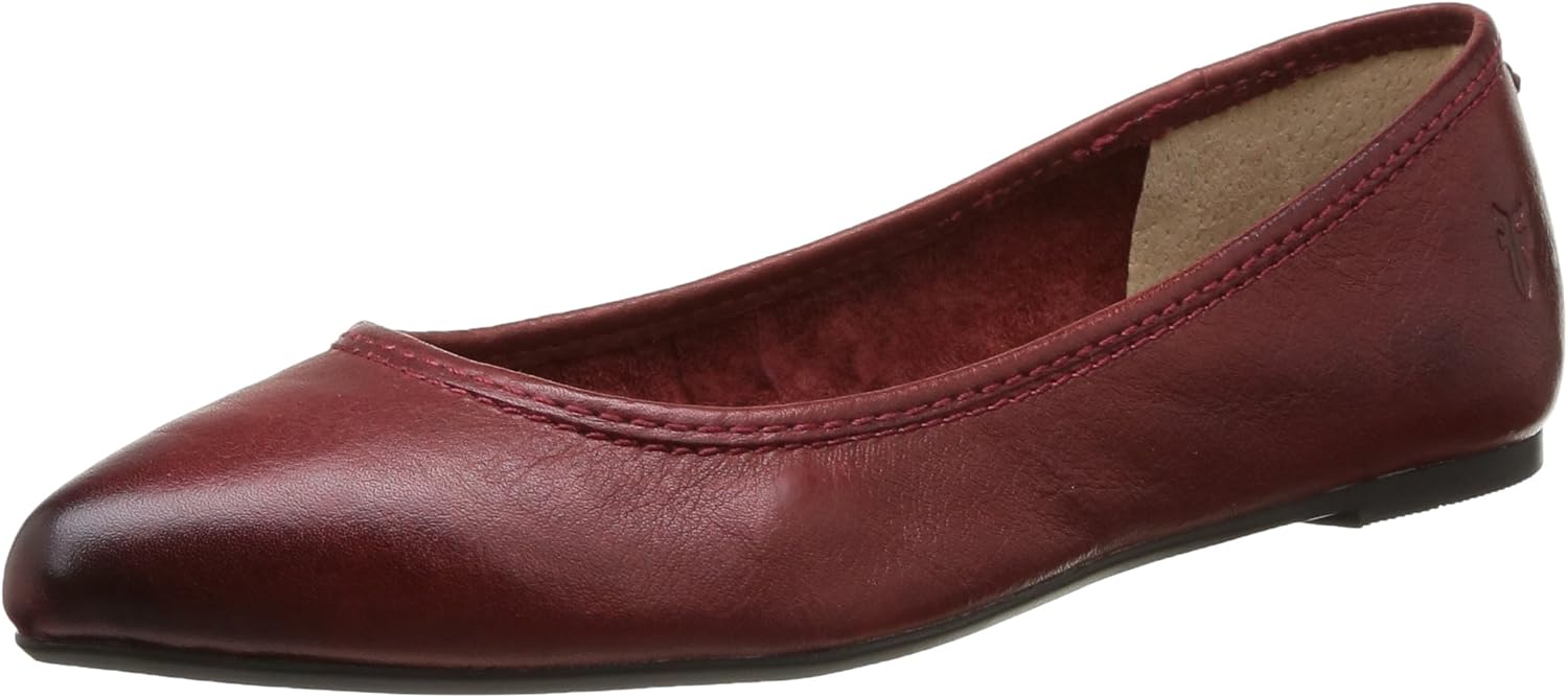 frye regina leather ballet flat