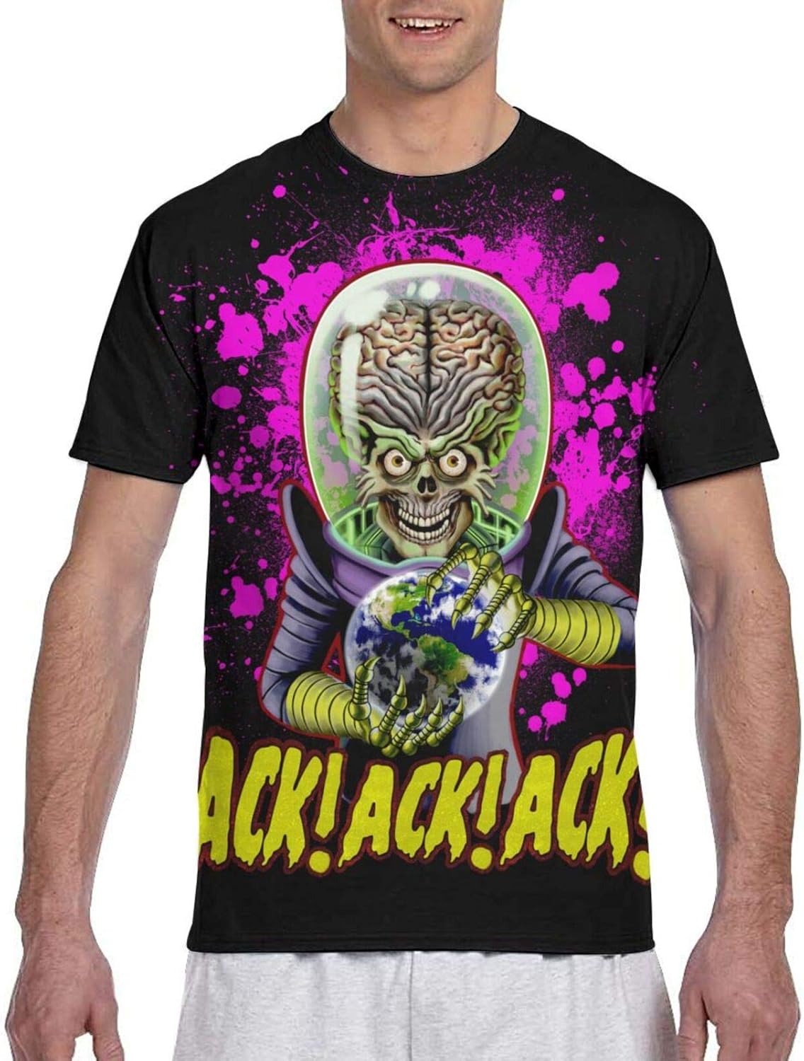 Amazon.com: Mars Attacks Fashion Street Men's T-Shirt: Clothing