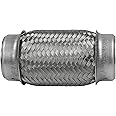 RP Remarkable Power, RK7511-2.25" x 6"Heavy Duty Stainless Steel Exhaust Flex Pipe