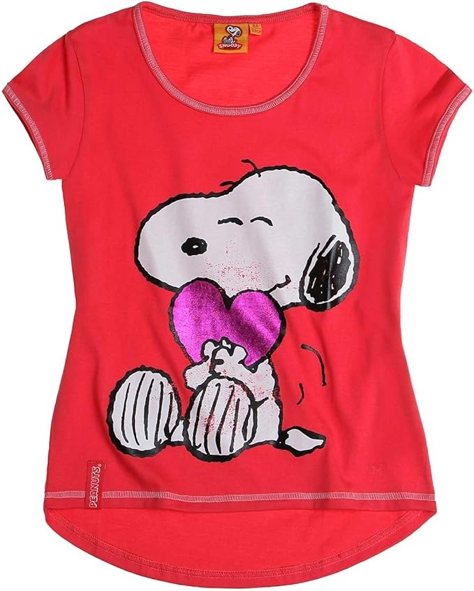 Snoopy TeeShirt Rouge Amazon.fr Vêtements et accessoires
