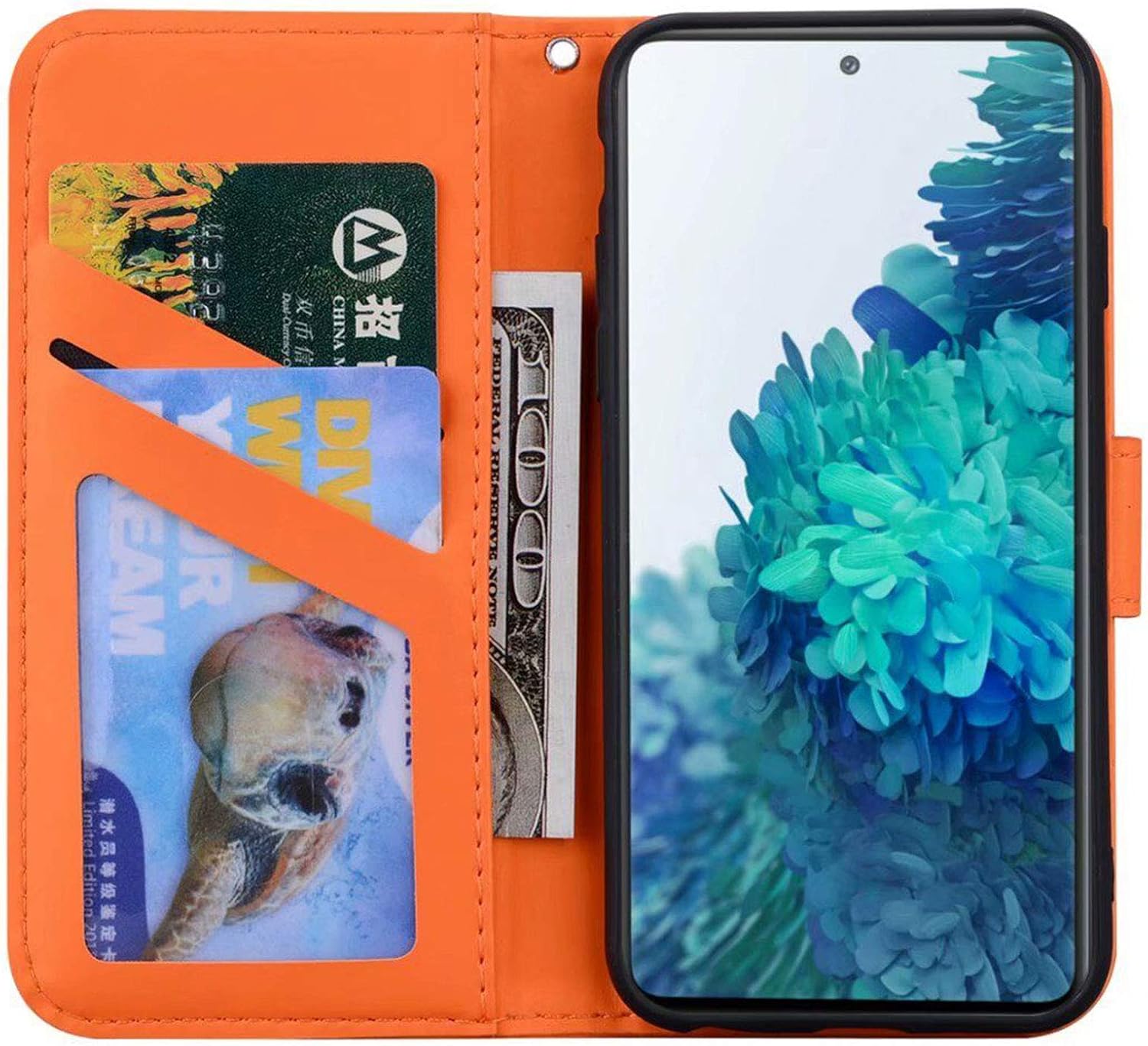 Aisenth Flip Case for Samsung Galaxy S20 FE 5G Case with Card Holder - Image 4