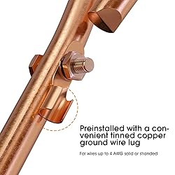 MOKIKUBA Portable Ground Rod - 3ft Copper