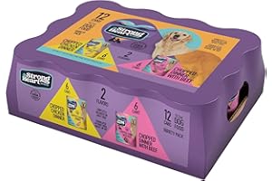 STRONGHEART A Strong Heart Wet Dog Food, Chicken & Beef Variety Pack - 13.2 oz Cans (Pack of 12), Made in The USA with Real Chicken & Beef