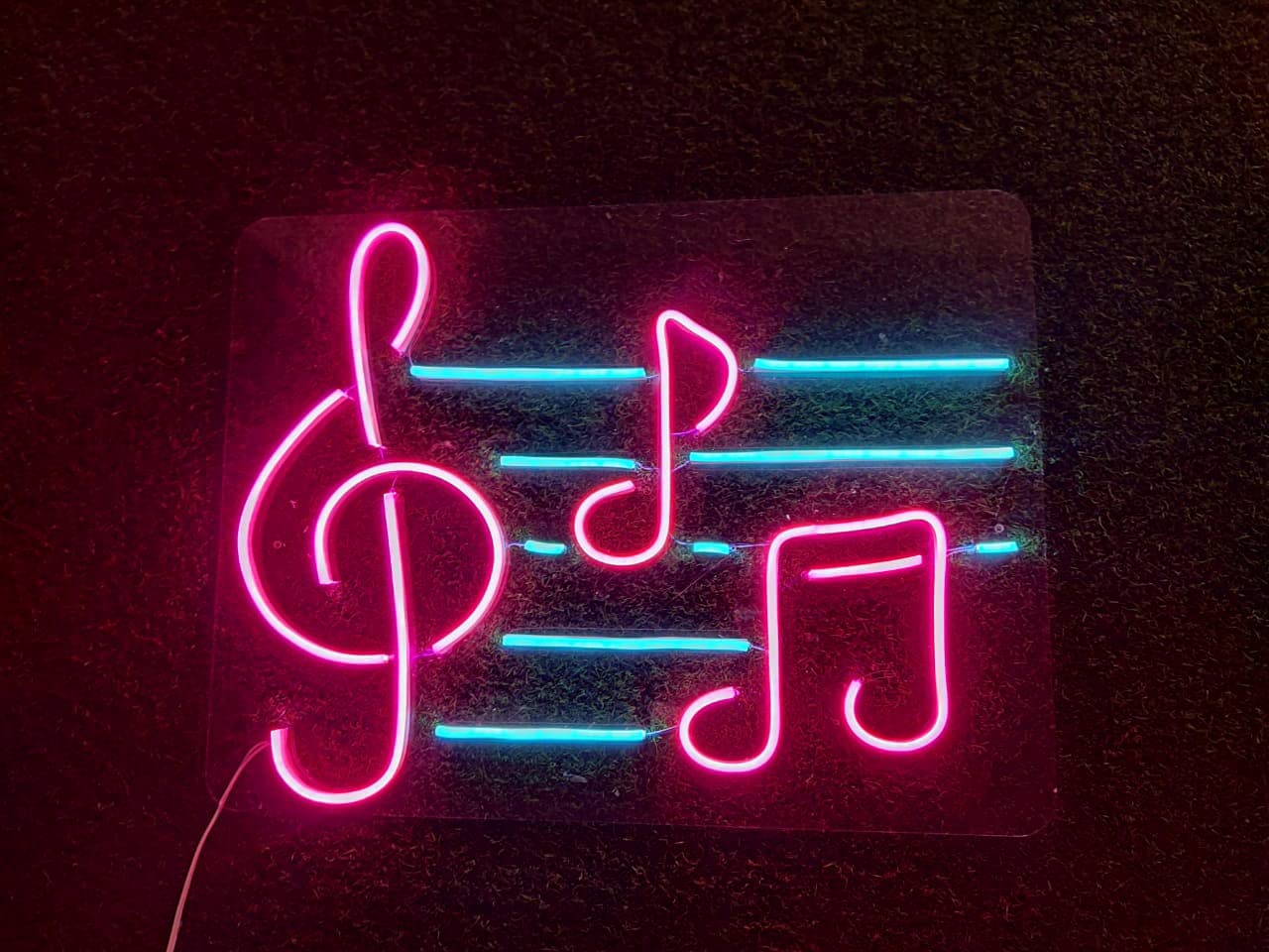 Buy Music Sign Neon sign (10x18 inches) Neon LED Light, Decorative