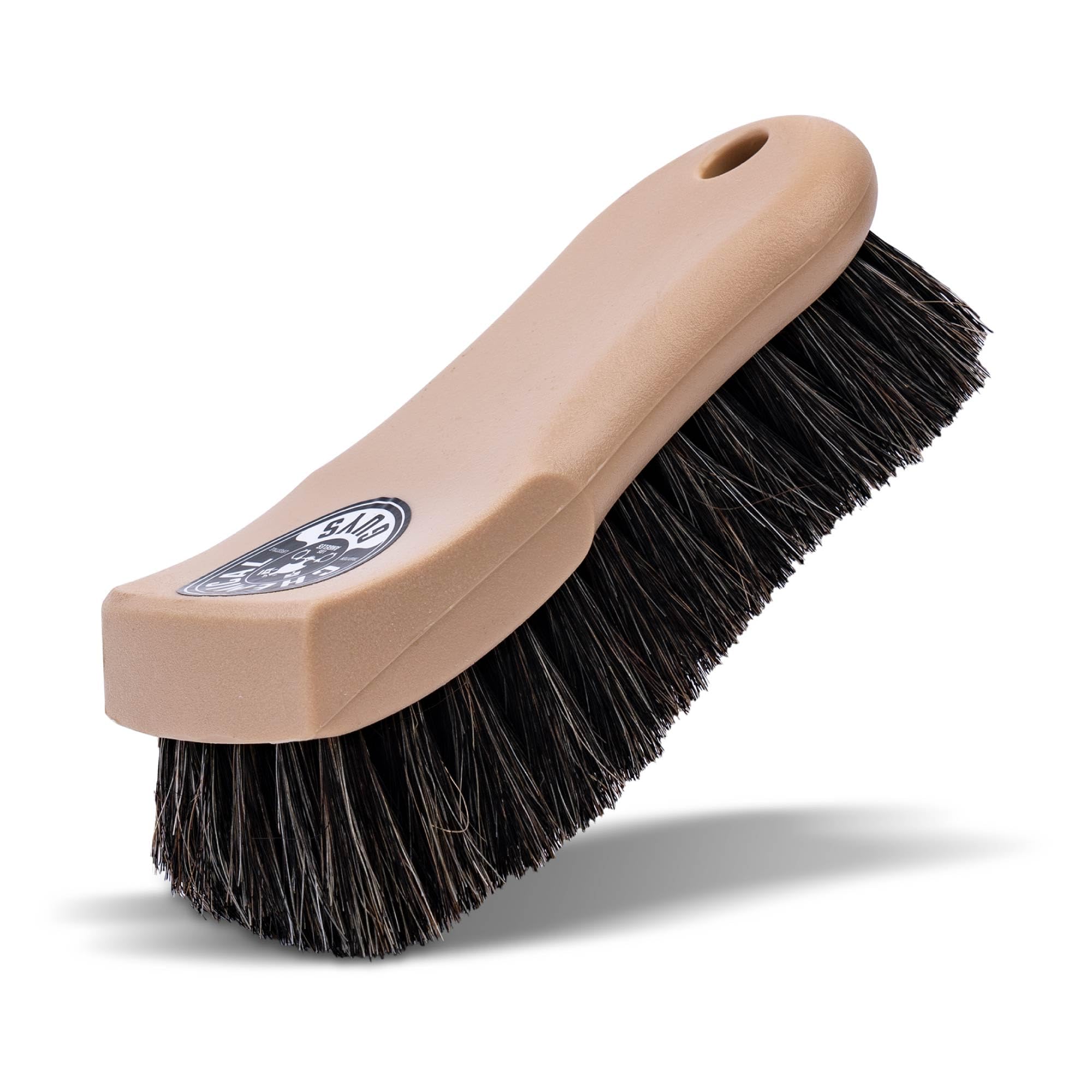 Photo 1 of Chemical Guys ACC_S95 Long Bristle Horse Hair Leather Cleaning Brush for Car Interiors, Furniture, Sneakers, Boots, and More (Works on Natural, Synthetic, Pleather, Faux Leather and More)