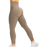HIGORUN Women Seamless Leggings Smile Contour High Waist Workout Gym Yoga Pants