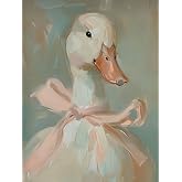 Benjenes Duck Diamond Art Kits for Adults, Diamond Painting Kits | Diamond Painting Kits 5D DIY Round Drill Gem Art Paint With Diamonds Dots Crafts Kits for Home Decor Gift 12x16 in