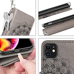Vofolen 2-in-1 Case for iPhone 11 Case Wallet