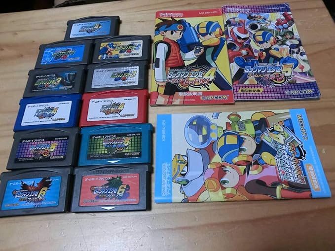 Amazon Co Jp ロックマンエグゼ 1 2 3 4 5 6 45 ブラック ブルームーン レッドサン カーネル ブルース ファルザー グレイガ Hobby