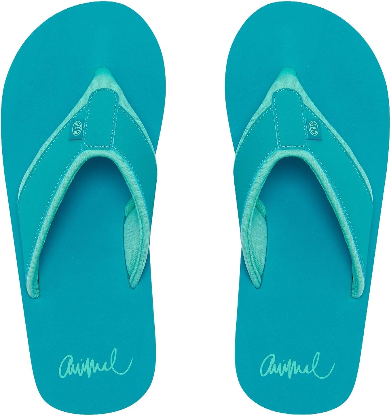 animal swish placement flip flops