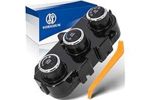 Sorghum Climate Control Module - A/C Control Panel Module Air Conditioning Heater Control Switch Compatible with 2013 Ram 150