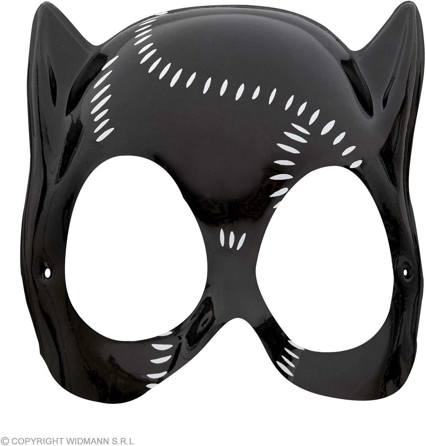 Catwoman Mask Plastic Feline & Cat Masks Eyemasks & Disguises for Masquerade Fancy Dress Costume
