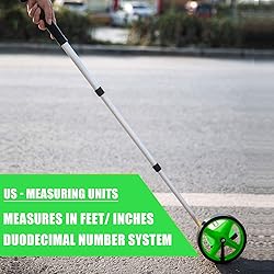 Zozen Measuring Wheel, Green 6Inch Measure