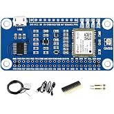 Waveshare NEO-M8T GNSS Timing HAT for Raspberry Pi Multi-Constellation Receiver Support Single-Satellite Timing Feature