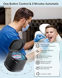 BCOM Ultrasonic Jewelry Cleaner Retainer Cleaner
