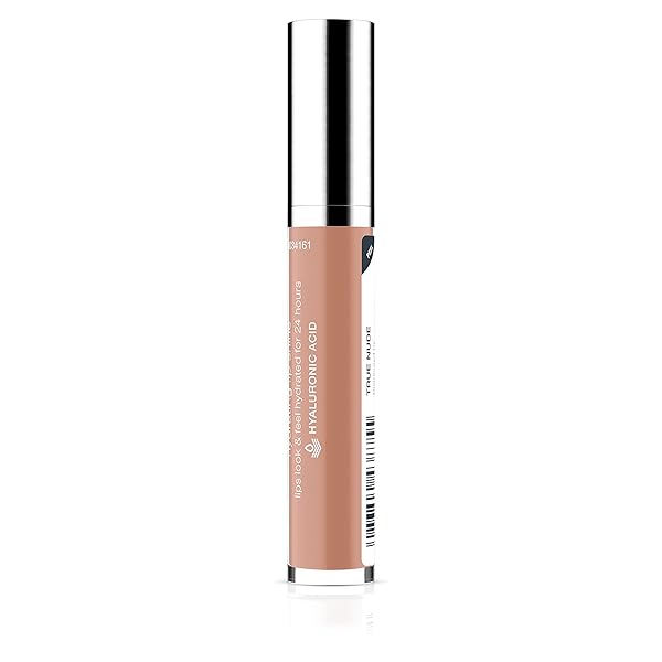 NEUTROGENA HYDRO BOOST MOISTURIZING LIP GLOSS, HYDRATING NON-STICK AND NON-DRYING LUMINOUS TINTED LIP SHINE WITH HYALURONIC ACID TO SOFTEN AND CONDITION LIPS, 15 TRUE NUDE COLOR, 0.10 OZ