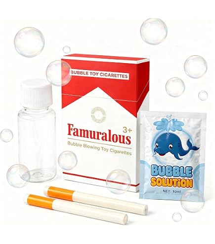 cigarette bubble blower for sale Amazon.com: COCEQUC 10 Pcs Fake Cigarette Bubbles Blower,Mini Bubble Blower  Sticks,Novelty Bubble Makers Stress Relief Women Men Gifts for Parties,  Birthdays, and Festivals : Toys & Games