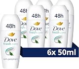 Dove Fresh Care Women's Antiperspirant Deodorant Roll On 48 Hr Protection Pack view 2