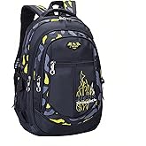 Bansusu Boys Backpack for Kids School Bag, Primary Middle School Backpack for Boys Bookbags