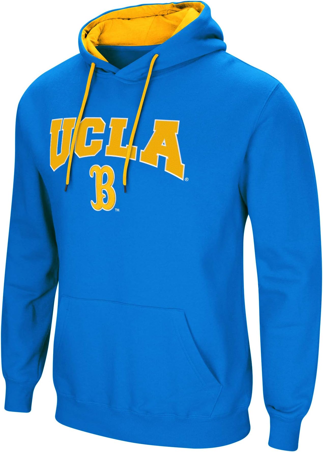 Colosseum NCAA Men's Dual Blend-Fleece Hoodie Pullover Sweatshirt