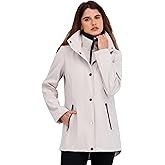 Nautica Women's Hooded Raincoat