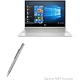 BoxWave Stylus Pen Compatible with HP Envy x360 Convertible 2-in-1 Laptop (15.6 in) - FineTouch Capacitive Stylus, Super Precise Stylus Pen - Metallic Silver