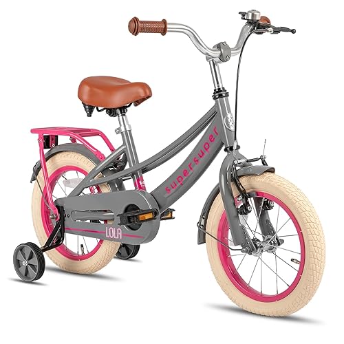 JOYSTAR 14 inch Girls Bike for Years Kids and Toddler Girl