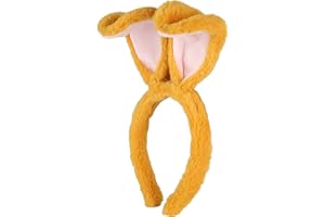Yofuhope Bunny Ears Headband,Easter Plush Easter Rabbit Ears,Bunny Cosplay Costume Accessories for Kids and Adults