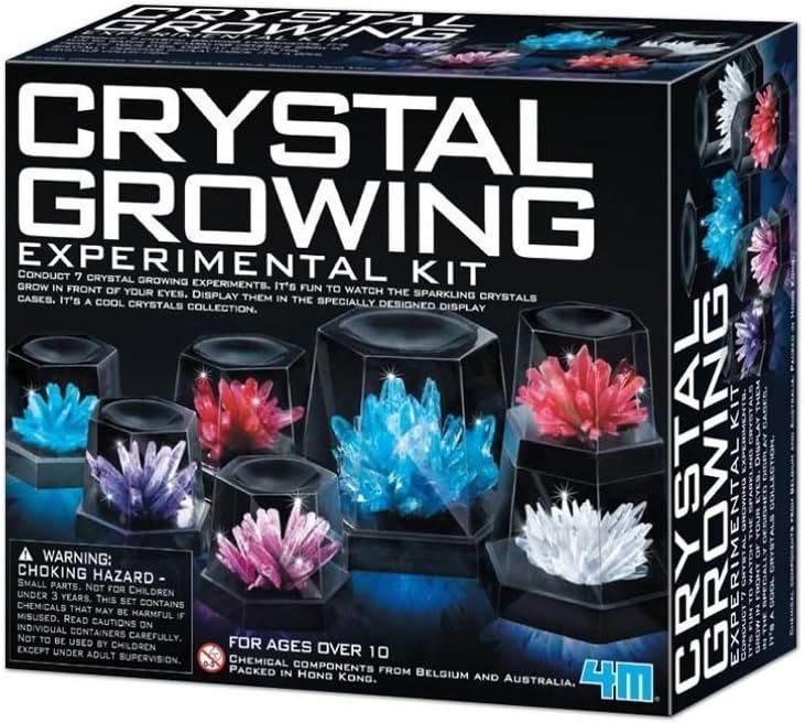 Future Mechanics Kits Crystal Growing Experiment Kit - Teenager Boys Girls Children Kids - Grow Your Own Set - Latest Birthday Gift Present Fun Games & Toys Idea Age 14+