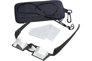 CHANGAR Rock Climbing Belay Glasses, 90 Degree Upward Prism Glasses for Outdoor Climbing Enhance Comfort & Safety Versatile & Durable Prism Eyewear for Rock Climbers