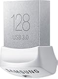 Samsung MUF-BB 128 GB USB 3.0 MicroFit Flash Drive - Silver