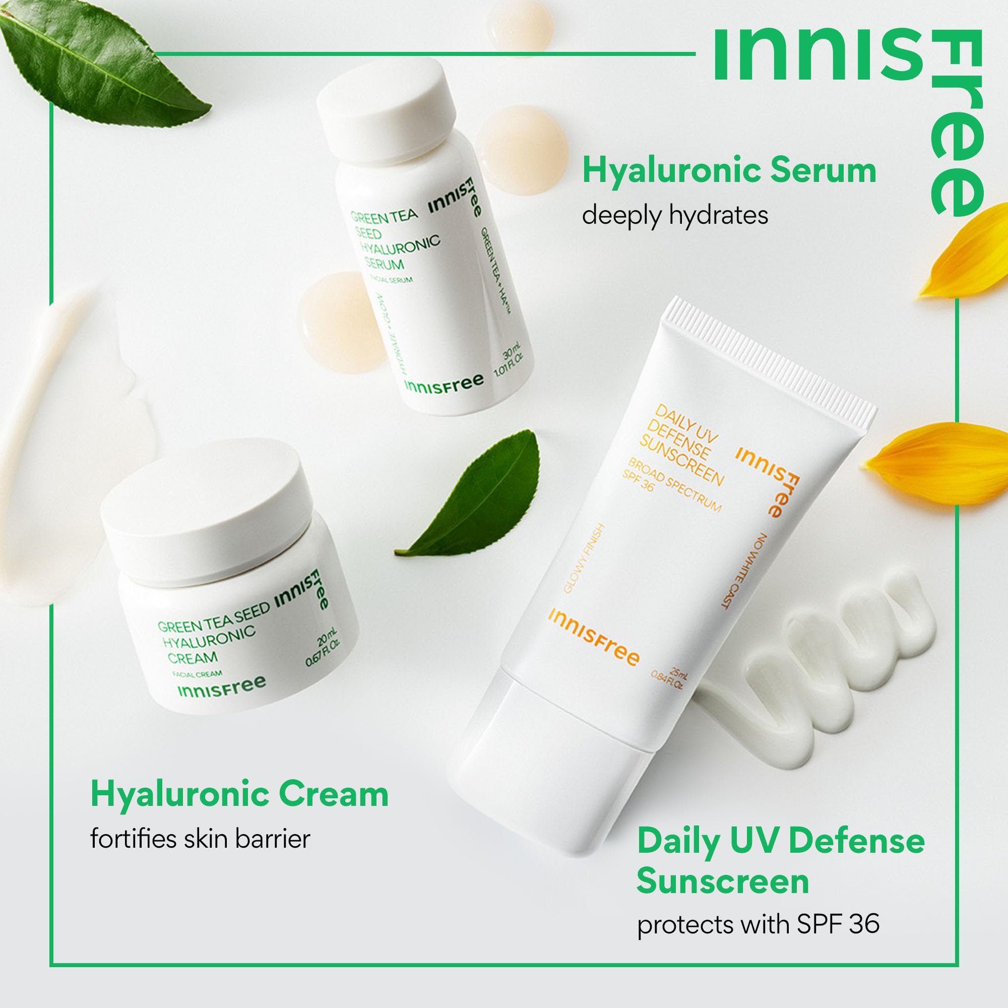 innisfree Daily UV Defense SPF 36 – Korean Face Sunscreen, Invisible Finish, Broad Spectrum, No White Cast, Lightweight, Hydrating