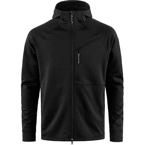 Fjällräven Men's Expedition Fleece Hoodie, Black, X-Large at