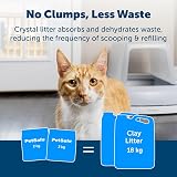 PetSafe ScoopFree Premium Non-Clumping Crystal Cat Litter Blue 2-Pack view 4