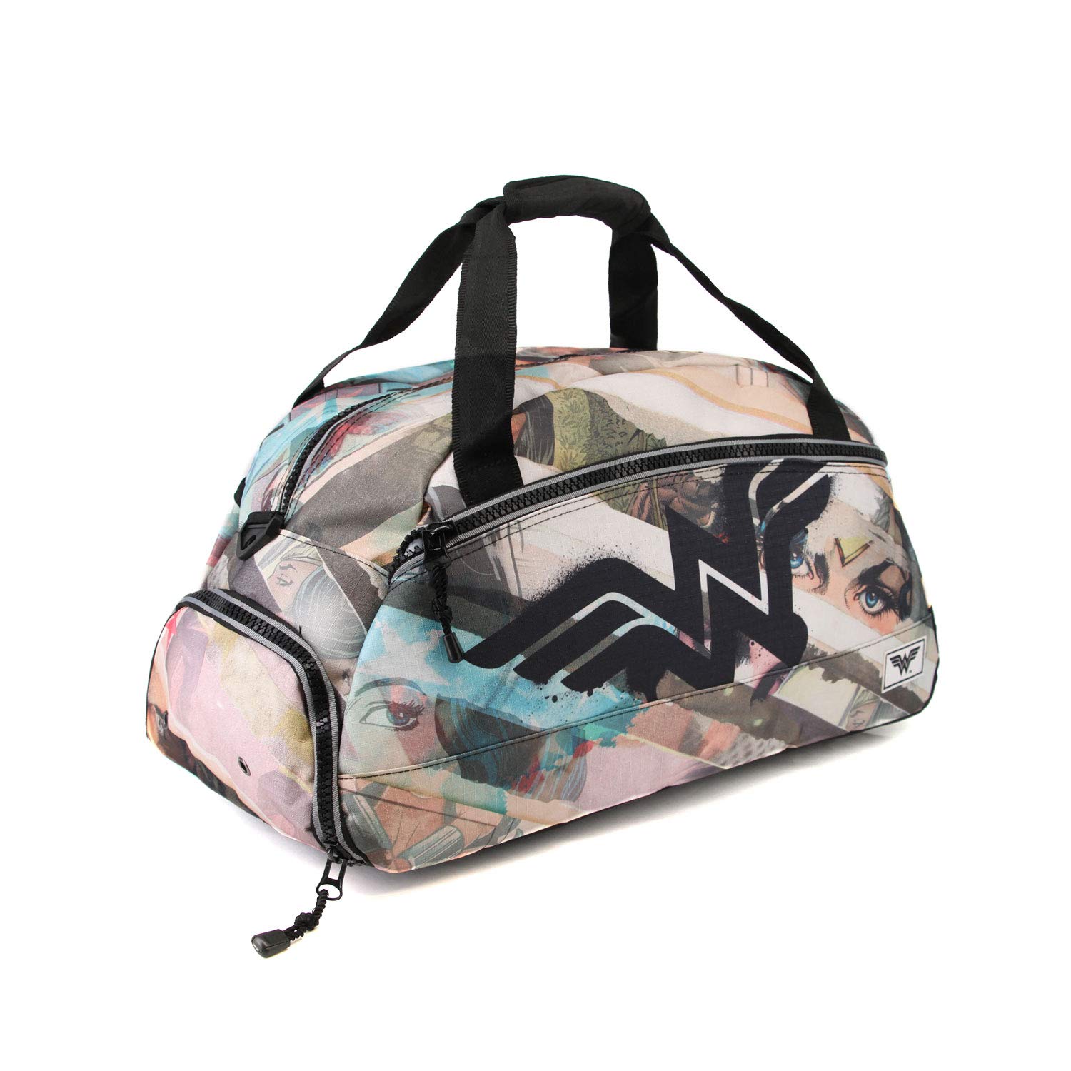KARACTERMANIA Wonder Woman Collage-Uptown Sports Bag Sport Duffel, 51 cm, 9 L, Brown