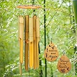 Afirst Bamboo Wind Chimes, 37.5" Wooden Wind Chimes