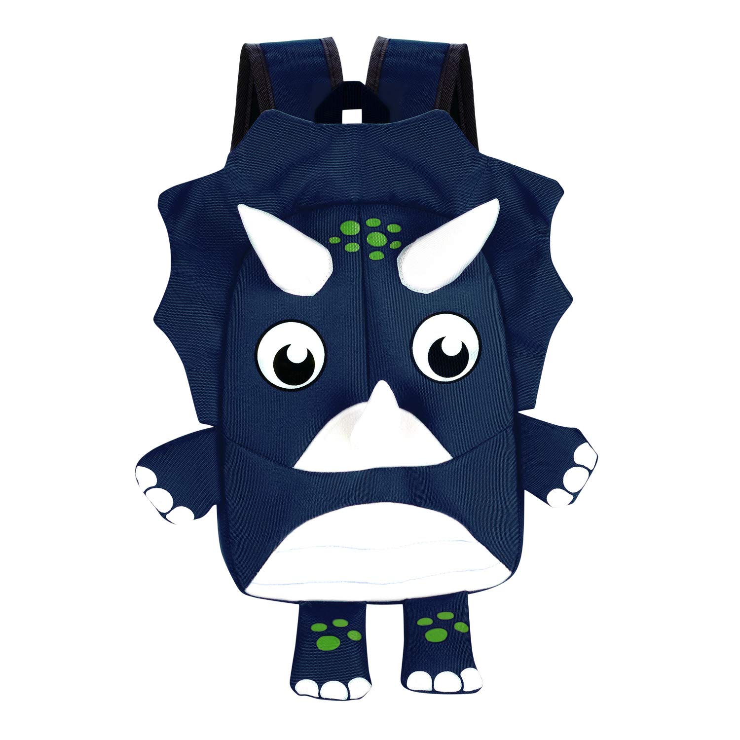 Backpack for Kids Toddler, 3D Dinosaur Backpack Girls Boys Anti-Lost Strap Rucksack Nursery Bag Water-Proof Oxford Cloth Schoolbag for Preschool Kindergarten Camping Travel Bag