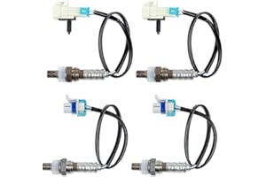 RANSOTO O2 Oxygen Sensor 234-4668, 234-4256 Upstream Downstream Sensor Compatible with 2008 2009 2010 2011 2012 2013 2014 Escalade Chevy Avalanche Silverado Suburban Tahoe GMC Yukon Sierra Set of 4