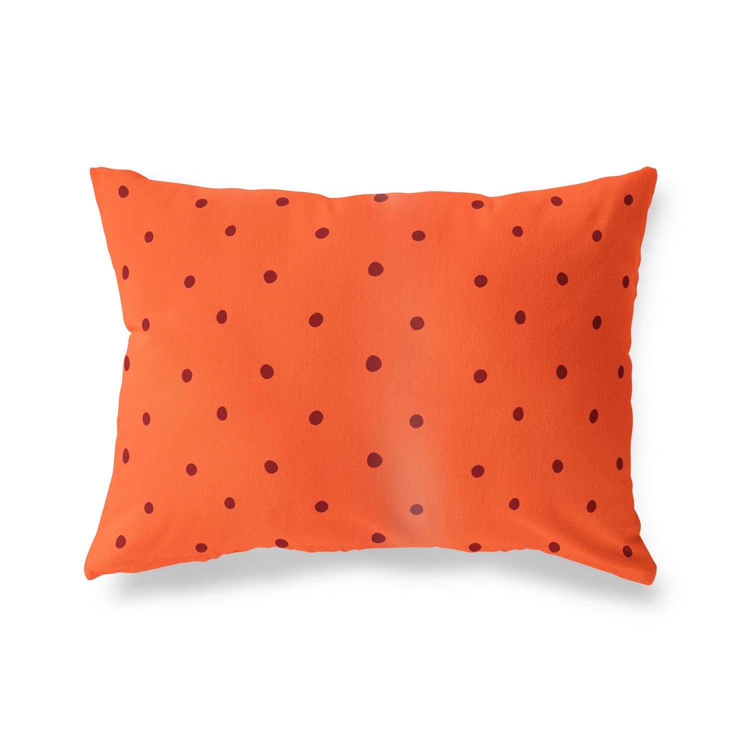 Bonamaison Decorative Cushion Cover Orange & Bordeux, Throw Pillow Covers, Home Decorative Pillowcases for Livingroom, Sofa, Bedroom, Size: 35x50 Cm - Designed and Manufactured in Turkey
