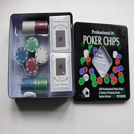New York Geschenk in Professionelle Poker Chips Set