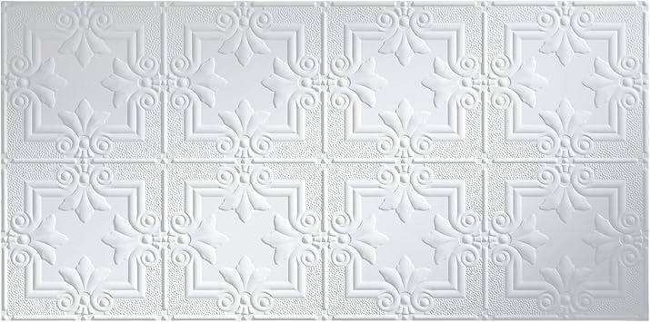 Amazon Com Fasade Easy Installation Regalia Matte White Glue Up